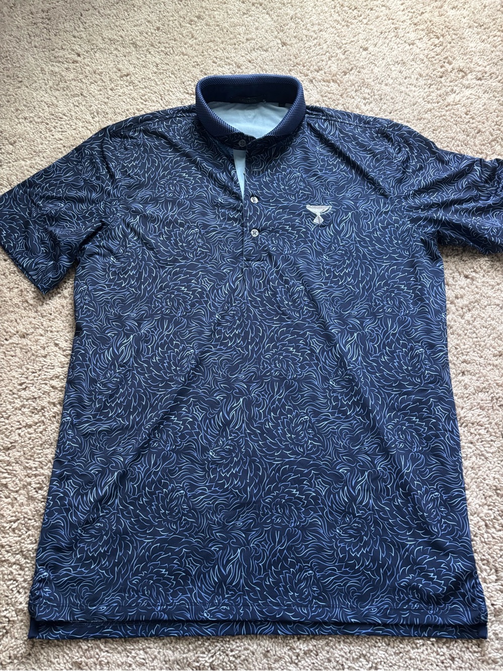 Greyson Navy Eastlake tournament shirt